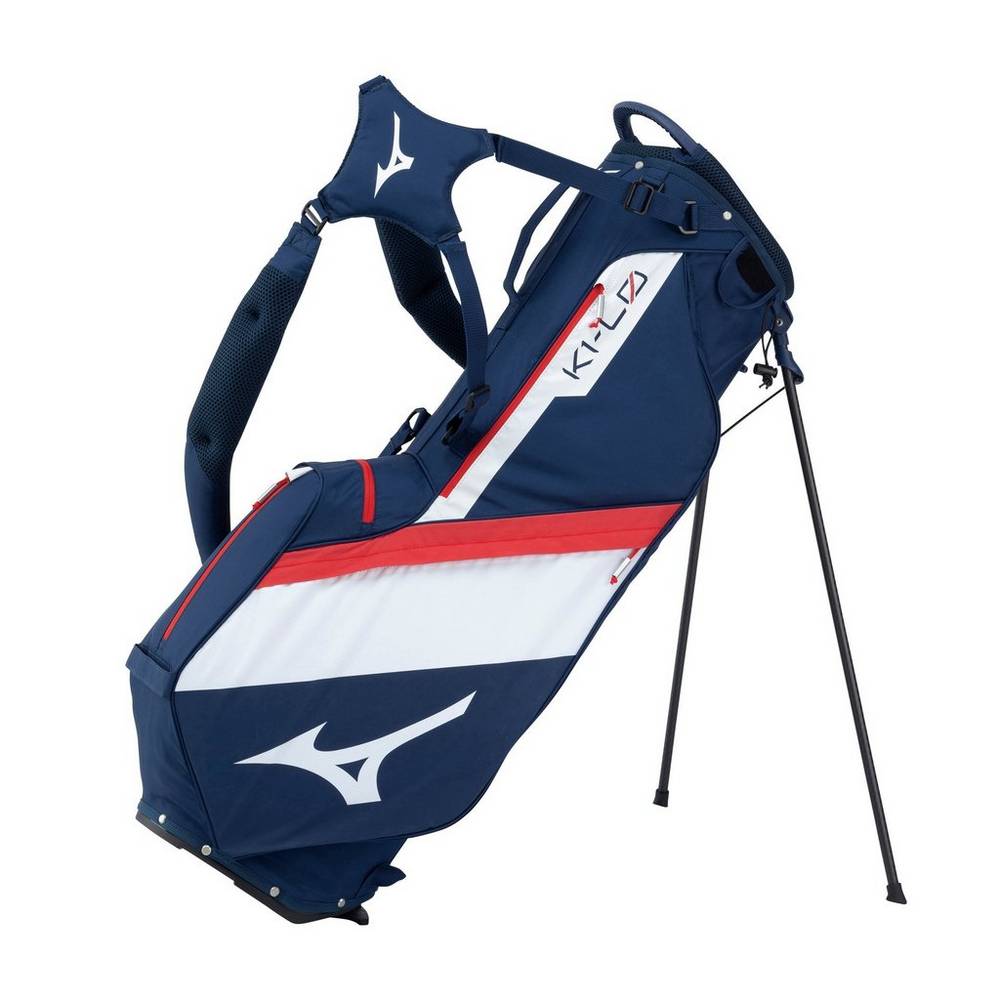 Damske Batoh Mizuno K1-L0 Stand Námornícka Modrá/Červené Vypredaj FKNP97136